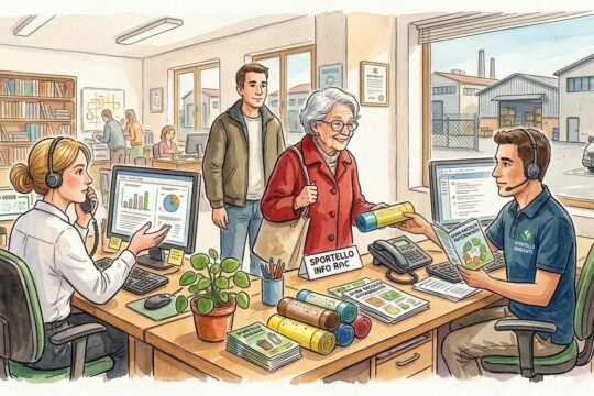 Cambiamento orari sportello e N. Verde