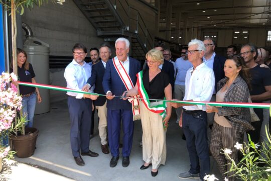 Economia circolare: Retiambiente e Rea inaugurano il nuovo impianto d’avanguardia “Soil Washing” a Cecina